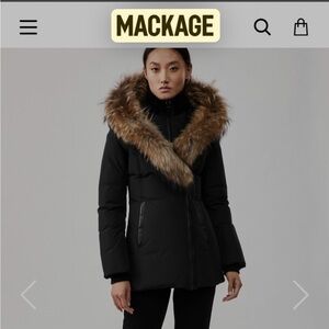 Mackage Akiva coat black